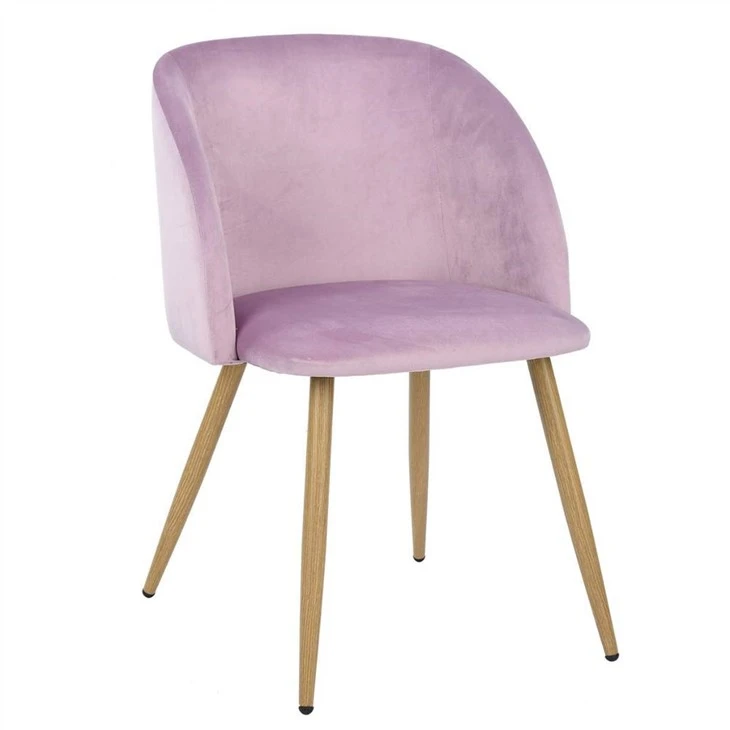 Fabraic Retro Nua-Aimseartha Pink Cathaoirleach Itheacháin Armrest