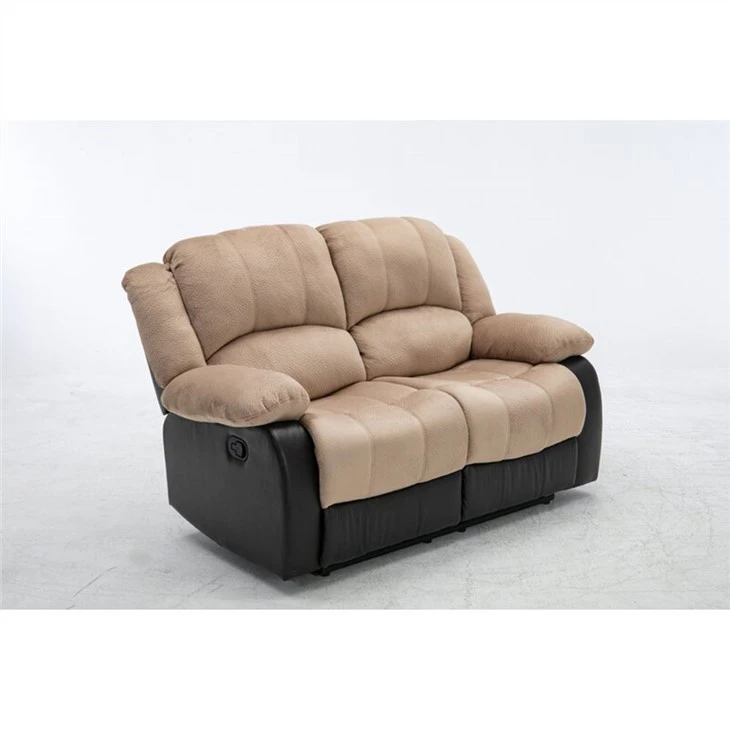Tolg Recliner Inchoigeartaithe Leathar Fabraic PU