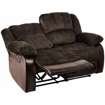 Tolg Recliner Inchoigeartaithe Leathar Fabraic PU