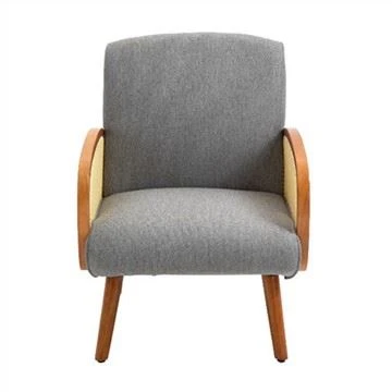 Cathaoirleach Stylish Rattan Armrest Accent Arm