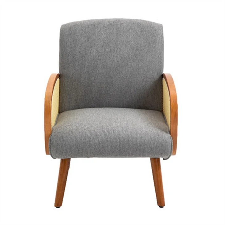 Cathaoirleach Stylish Rattan Armrest Accent Arm