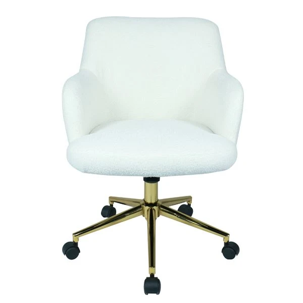 Cathaoirleach na hOifige Baile Le Fabraic Armrest White Cashmere
